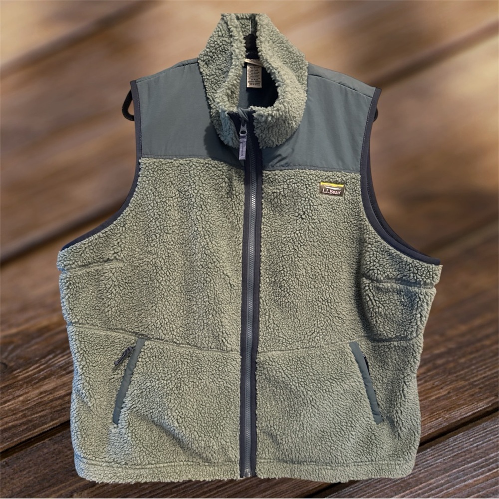 L.L. Bean Men’s Bean's Sherpa Fleece Vest 3X-Plus